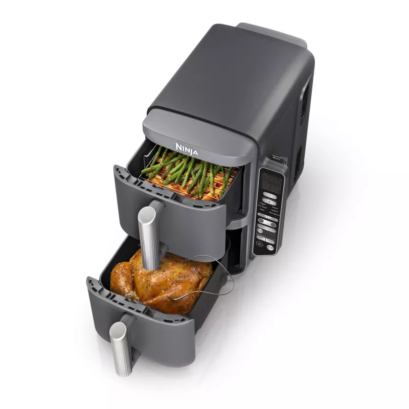 Ninja Double Stack XL Air Fryer 2 komory z sondą temperatury SmartCook 9,5 L SL451EU