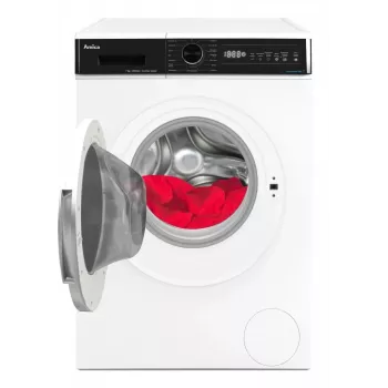 Pralka wolnostojąca AMICA WA3S712BLiSHB, 7 kg, 1200 obr./min, 2100 W, wyświetlacz LED, czarne drzwi