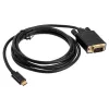Adapter kablowy USB Type-C VGA Akasa AK-CBCA17-18BK