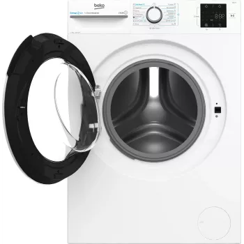Pralka BEKO BM3WFSU37013WW, 7 kg, klasa energetyczna A, 49,6 cm, 1000 obr./min, silnik inwerterowy, Steam Cure