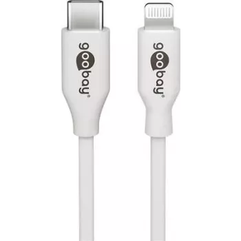 Kabel do ładowania i synchronizacji Goobay Lightning na USB-C 0,5 m