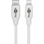 Kabel do ładowania i synchronizacji Goobay Lightning na USB-C 0,5 m