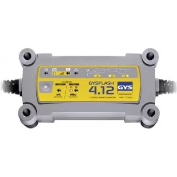 Ładowarka akumulatorów GYS GYSFLASH 4.12 12V 0.8–4.0A, 4 A maks., ładowanie i konserwacja akumulatorów 12V