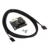 Kontroler LED do oświetlenia Aqua-Computer farbwerk USB — 12 V, 2,5 A, czarny