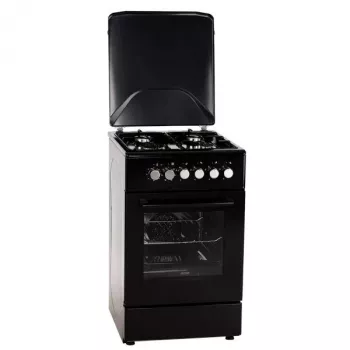 Kuchenka gazowo-elektryczna MPM MPM-56-KGM-12B, czarna