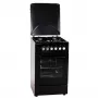 Kuchenka gazowo-elektryczna MPM MPM-56-KGM-12B, czarna