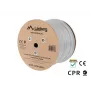 Kabel sieciowy Lanberg LCS7L-11CU-0305-S RJ45 Cat7 305 m Biały
