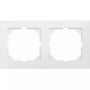 Płyta czołowa / osłona przełącznika Merten MEG4020-3619, biała, termoplast, pojedyncza