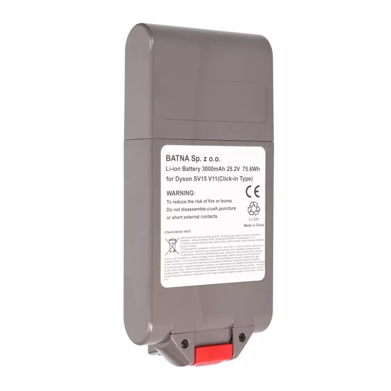 Zamienny akumulator do Dyson V11 25,2V 3000mAh Extralink