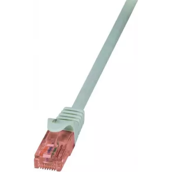 LogiLink PrimeLine Kabel krosowy RJ-45 (M) do RJ-45 (M) 10 m UTP CAT 6 bezhalogenowy szary