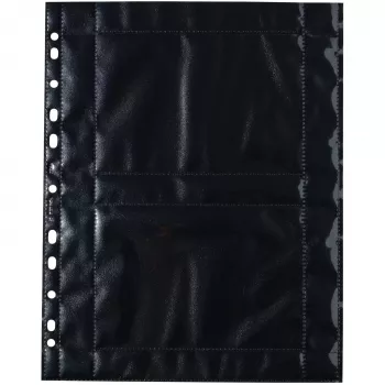 Fotokieszenie HERMA Fotophan 10x15 cm poziome czarne 10 szt.