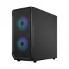 Fractal Design Focus 2 RGB Tempered Glass Mid Tower ATX PC Case - Czarny