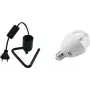 EUROLITE LED Set BC-1 RGB trójkątne gniazdo, czarny — zestaw oświetlenia LED z kontrolą RGB