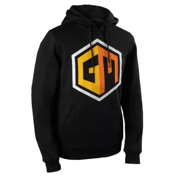 Bluza z kapturem Global Masters GM Logo - czarna (S)