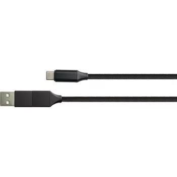 PYTHON 1.00m USB-C Datenkabel PD USB C Stecker auf inkl. USB-A Adapter - Adapter - Digital/Daten - m (PY-USB002S)