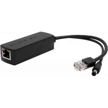 Ethernet PoE+ Splitter Exsys EX-60320 10/100Mbps 12V DC 2A