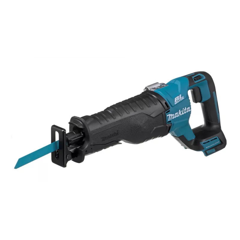 Pilarka szablasta Makita DJR187Z, 18V Li-Ion, skok 32 mm, częstotliwość skoków 2300–3000 spm, głębokość cięcia w drewnie 255 mm, w metalu 130 mm