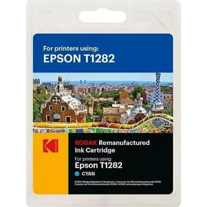 185E012802 KODAK EPS. SX125 TINTE CYA C13T12824012/T1282 260Seiten 3.5ml (185E012802)