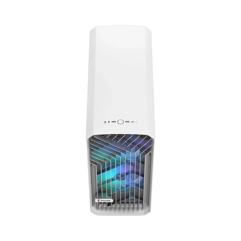 Obudowa PC Fractal Design Torrent White — obsługuje ATX, EATX, microATX, ITX; 2x wentylatory 180 mm z przodu; zatoki 2,5 cala/3,5 cala