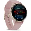 Garmin Venu 3S 3,05 cm (1,2) AMOLED 41 mm Cyfrowy 390 x 390 pikseli Ekran dotykowy Złoty, Różowy Wi-Fi GPS (satelitarny)