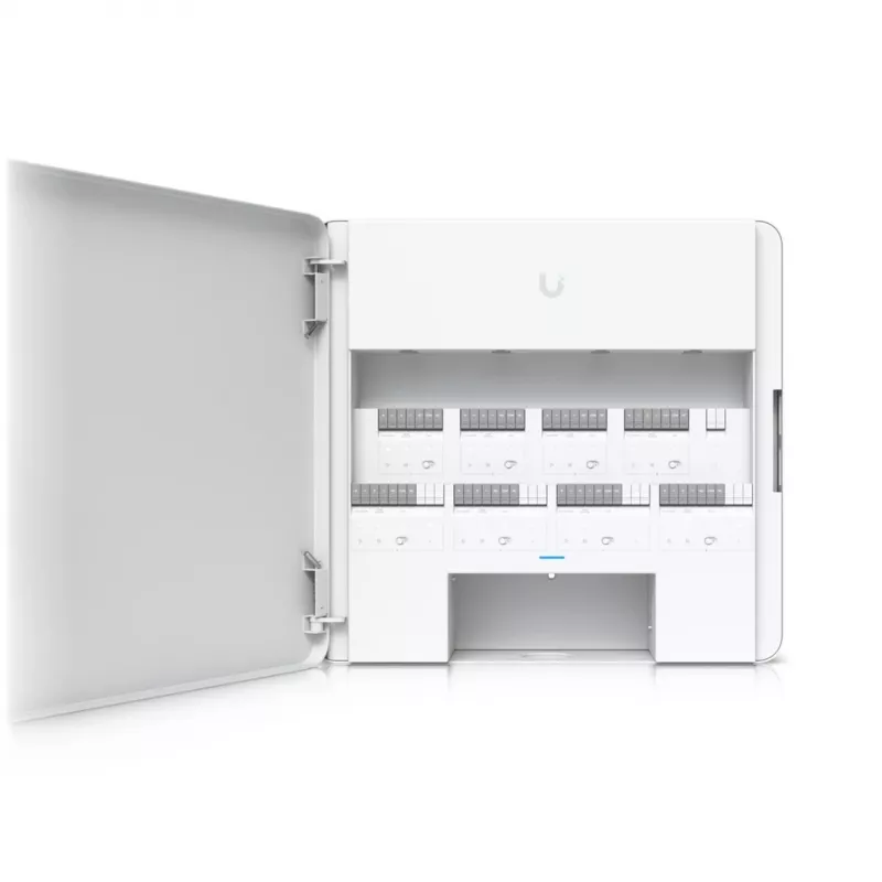 Kontroler dostępu Ubiquiti Enterprise Access Hub do szafy, 8 drzwi, Ethernet