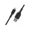 BELKIN PVC USB CABLE USB-A - LIGHTNING, 1M, BLK