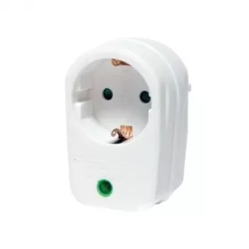 Logilink - Ochrona przeciwprzepięciowa - AC 230 V - 3500 W - gniazda wyjściowe: 1 (PA0078)