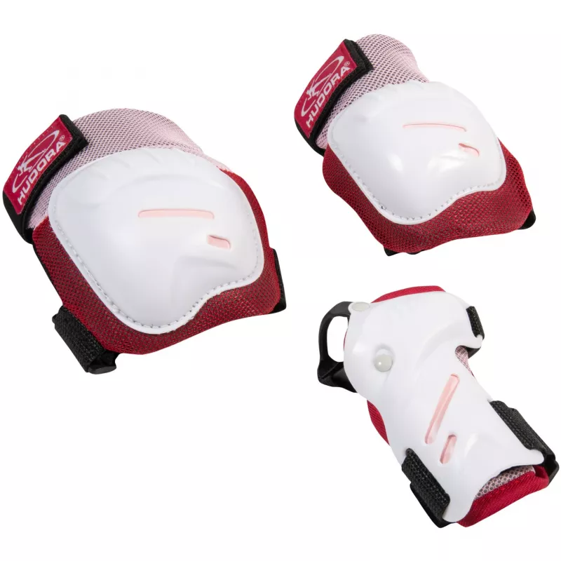 biomechaniczny zestaw ochraniaczy Comfort (różowy/biały, rozmiar M)