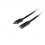 Kabel USB C na USB C LANBERG CA-USBE-20CC-0005-BK, USB 3.2 Gen 1 (5 Gbit/s), 0,5 m, czarny
