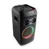 Głośnik imprezowy JVC XS-EP514B — stereofoniczny głośnik przenośny, 150 W RMS, Bluetooth 5.0, TWS, bateria 4000 mAh, karaoke, FM, czarny