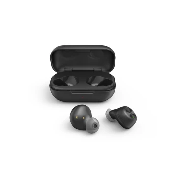 Hama WEAR7701BK Zestaw słuchawkowy bezprzewodowy douszny Połączenia/Muzyka Bluetooth Czarny