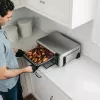 Ninja SP101 Pojedynczy 10 l Wolnostojąca frytkownica powietrzna 2400 W Czarny, Stal nierdzewna