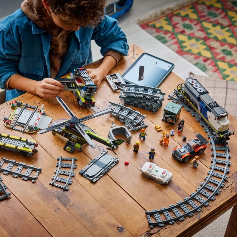 Bricks City 60508 Napad na pociąg policyjny