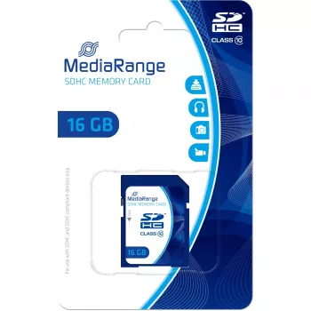 Karta pamięci MediaRange 16 GB SDHC Class 10 MR963