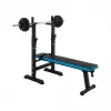 Regulowana prosta ławka treningowa ze stojakami REBEL ACTIVE — Rebel RBA-2006