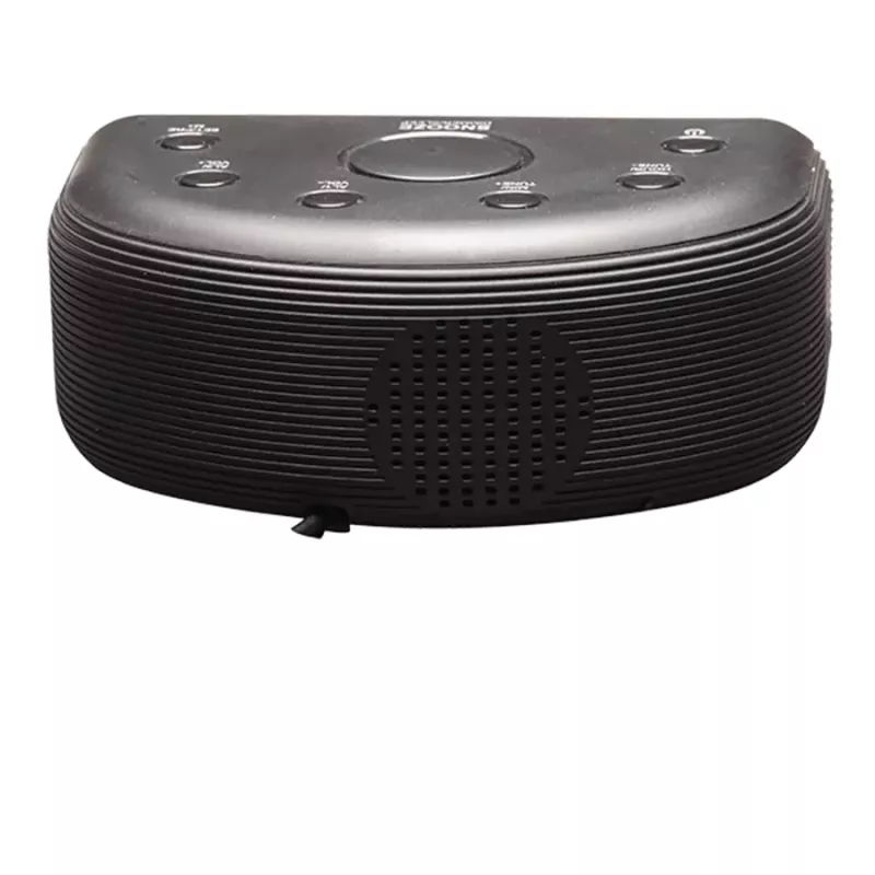 Zegar Denver CR-430 radio analogowo-cyfrowe FM wyświetlacz LED czarny