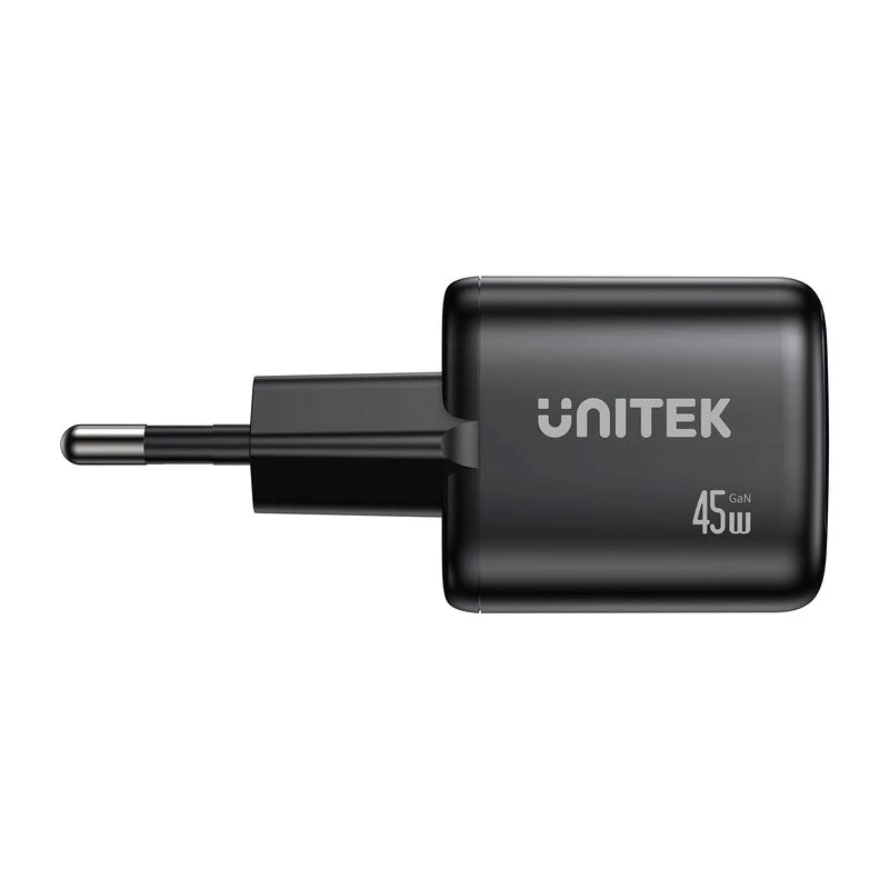 Unitek Wall Charger 2x GaN 45W — 2× USB‑C PD 3.0 i szybkie ładowanie QC