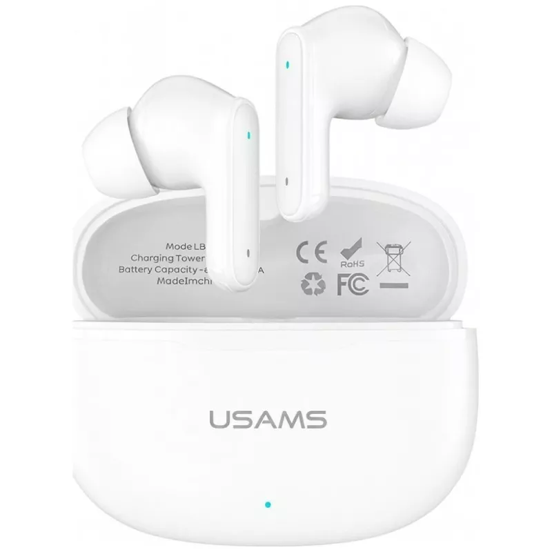 Słuchawki Bluetooth 6.0 E05 TWS białe