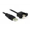 Kabel USB DeLOCK 1m 2xUSB2.0-A