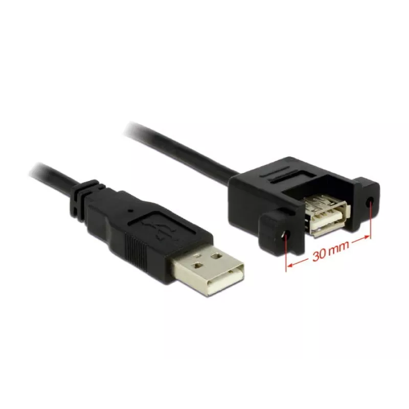 Kabel USB DeLOCK 1m 2xUSB2.0-A