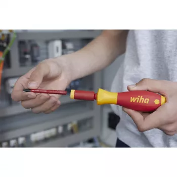 Adapter momentu obrotowego Wiha easyTorque 1,2 Nm czerwono-żółty do SlimBits SlimVario