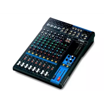 Mikser audio YAMAHA MG12 12-kanałowy, 24-bitowe DSP, częstotliwość próbkowania 192 kHz, zasilanie phantom 48 V