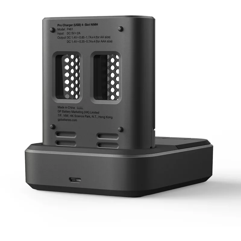 GP ReCyko Pro P461 AA/AAA Battery Charger with D461 Docking Station