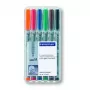 Marker Staedtler 315 WP6 czarny niebieski brązowy zielony pomarańczowy czerwony