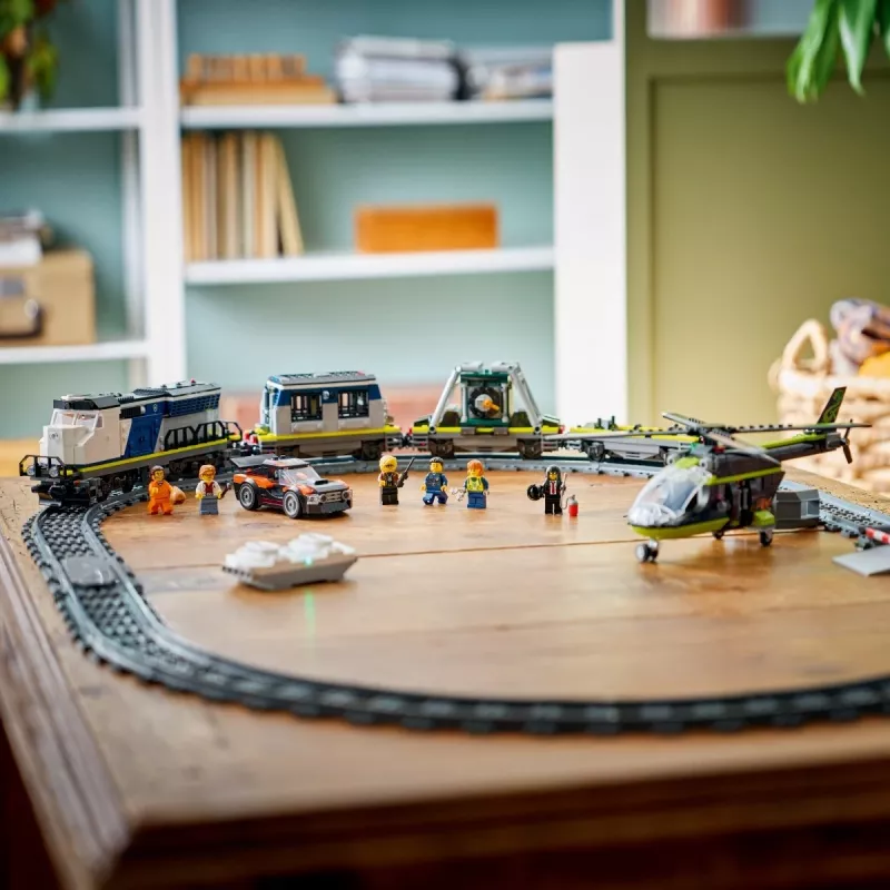 Bricks City 60508 Napad na pociąg policyjny