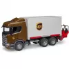 Scania Super 560R Vehicles UPS Container With Forklift