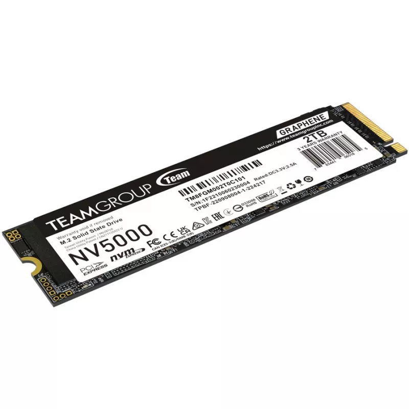 Dysk SSD Team Group 2 TB M.2 2280 PCIe 4.0 x4 TM8FGM002T0C101