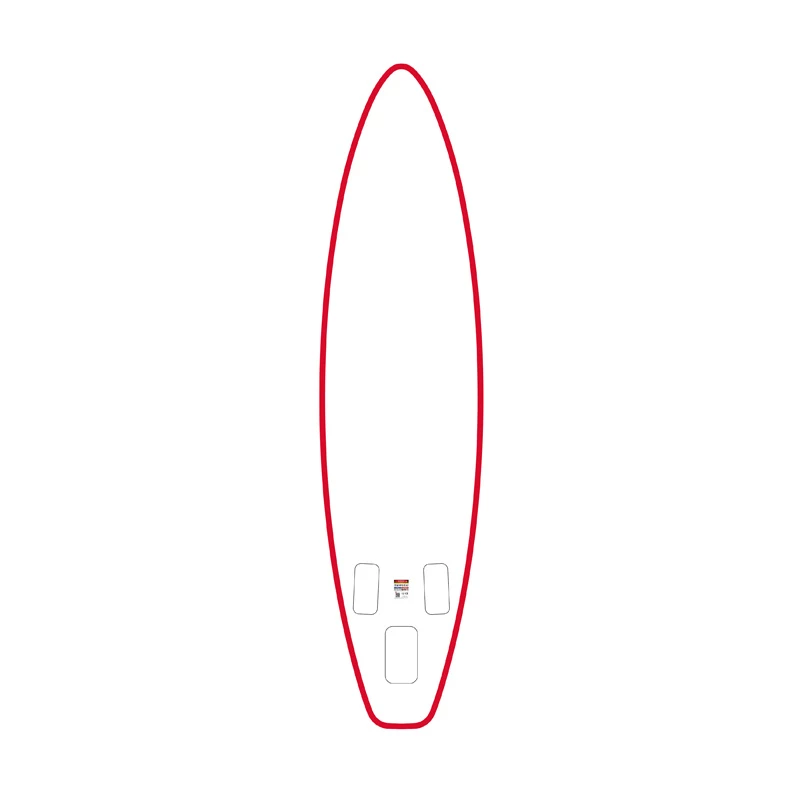 Deska SUP FunWater SUPFW69C (czerwono-biała)