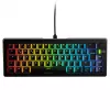 Mechaniczna klawiatura gamingowa 65% wstępnie zmontowana GLORIOUS GMMK 3 — układ ISO, przełączniki Fox, czarna