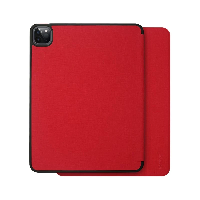 Etui Folio Crong Flexfolio 27,7 cm (10,9 cala) dla iPada 11 Pro Air Czerwone